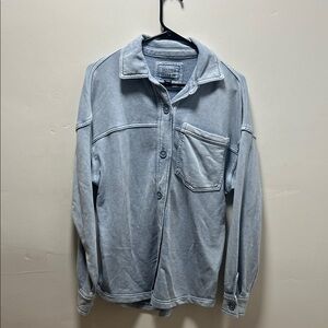 American Eagle Women’s Light Blues Jacket Size XS